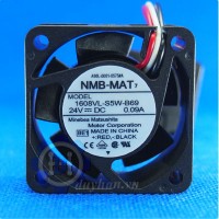 1608VL-S5W-B69, Quạt Tản Nhiệt NMB-MAT, 24VDC, 0.09A, 40*40*20MM