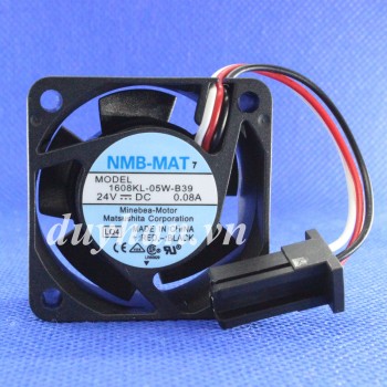 1608KL-05W-B39, Quạt Tản Nhiệt NMB-MAT,24V,40x40x20mm