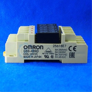 G6B-4BND, Bộ Đế Relay Gắn Thanh Ray