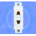Ổ cắm 2 chấu cài thanh ray (DIN) AC30 220VAC Ổ cắm 2 chấu cài thanh ray (DIN) AC30 220VAC
